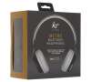 KitSound Metro with both Bluetooth & wired option included in box. On Ear Headphones Black