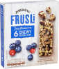 Jordans Frusli Juicy Red Berries or Blueberries Chewy Cereals Bars (6 x 30g = 180g)
