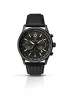 Accurist Men's Quartz Chronograph Watch with Black Leather Strap Del