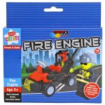 Kids Create and Build Construction Block Bricks Toy 1 or &pound;1.98 for 3