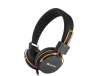 Canyon Foldable Headphones detach cable + mic Black/Orange or £10.31 C&C