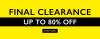 80% off clearance and upto voucher