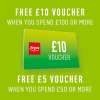 Argos Spend £50 to receive a £5 voucher, spend £100 for a £10 voucher