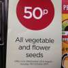 All vegetable and flower seeds