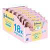 18 packs of johnsons baby wipes £6.92 (£10.50 one-time purchase) delivered s&s