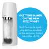  Sodastream Fizzi White - £10 OFFER AVAILABLE FROM 9 AM, 24/08