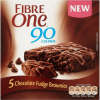 Fibre One 90 Calorie Chocolate Fudge Brownie Bars / Lemon Drizzle Bars (5 x 24) (Rollback Deal)