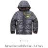 Boys Batman puffer coat