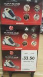 Hoover hurricane bagless vacuum