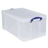  Really Useful 64L Storage Box – Clear £9.85 using code @ Robert Dyas (C&C)