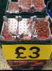 Strawberries 1 KG £3 / Grapes 1 KG £3