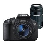 Canon EOS 700D Digital SLR + 18-55mm IS STM Lens + 75-300mm DC III Lens (&pound;449 after Cashback)