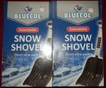 Bluecol extendable snow/garden shovel