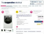 Hot point Aqualtis 11kg washing machine using code