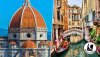  4 Night Venice and Florence Double City Break inc London flights @ gogroopie - £129
