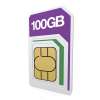 100GB 4G, Unlimited Mins+Texts & Feel at home