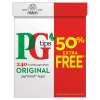  PG Tips Pyramid 240 Tea Bags (180 + 50% Extra) 696 gms for £3.50 from Iceland