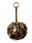 Faux Fur Pom Pom bag charms