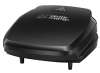 George Foreman 23400 2 Portion Compact Portable Health Grill - Black