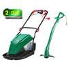 Qualcast Corded Hover Mower 1600W And Trimmer