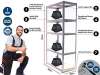 Garage Shelving Unit - 5 Tier EXTRA HD - 180 x 90 x 45 CM Dispatched from and sold by storageaffairs - Amazon