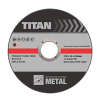 Titan Metal Cutting Discs 115 x 1 x 22.23mm 3 Pack