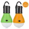 Eletorot Portable Outdoor COB150 Lumens Emergency Light Lamp Lantern (2 Pack)