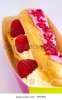 Raspberry Eclairs