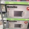 Breville 17l microwave stainless steel Asda hull