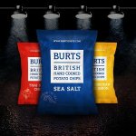 Burts Potato Chips Sea Salt 40 g