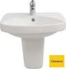  Semi-pedestal white basin - £30 @ Wickes