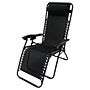 Black Gravity Relaxer Garden Chair - Back in stock