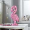 Hand Painted Wooden Flamingo LED Light (+£2.99 Del for orders under £50) @ Festive Lights (upto 80% off Sale)