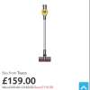 Dyson DC59 V6 cordless vacuum cleaner (with code)
