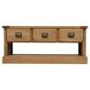 SOLID pine coffee table with drawers £77.95 Delivered from Tesco Direct