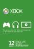 12 Month Xbox Live Gold (5% discount)