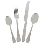 16 Piece Snowflake Cutlery Set