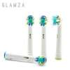 Glamza 4 New Oral Floss Action B Compatible Electric Toothbrush Replacement Brush Heads Dispatched from and sold by GLOBAL COSMETICS - Ship From UK