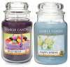 Official Yankee Candle Set Of 2 Large Jars Jelly Bean & Happy Spring Gift Set Sold by My Swift