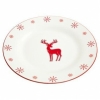 Christmas Stag dinner plate