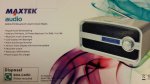 Maxtek DAB alarm clock with Bluetooth streaming