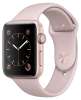  Apple Watch S1 42mm Rose Gold Aluminium/Pink Sand Sport Band £129.99 @ Argos (P&P £3.95)