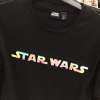Star Wars Embossed Mens Holo T-Shirt in Black