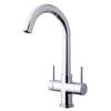 Cooke & Lewis Zale Chrome Finish Kitchen Monobloc Tap with 5 Years Guarantee