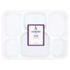Chefs Choice 6 Section Strong Tray 1 x 25 pack