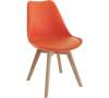 Habitat Jerry Pair x2 of Dining Chairs in Black, White or Orange for is £6.95