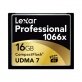 Lexar 16GB Professional 1066x Compact Flash Memory Card (using voucher)