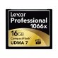 Lexar 16GB Professional 1066x Compact Flash Memory Card (using voucher)