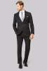  Moss Bros regular fit black notch lapel suit - £84.15 (with code)