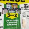 Homebase 3 for 2 on Dulux Paint